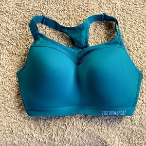 Victoria Sport incredible lightweight sports bra teal 34 DDD